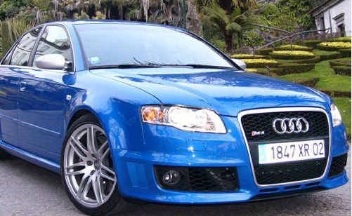 A man is using a stolen 2007 blue Audi (similar to the model above) to impersonate police on the southern Gold Coast. A man is using a stolen 2007 blue Audi (similar to the model above) to impersonate police on the southern Gold Coast.